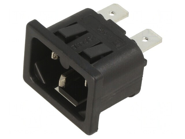 Conector Alimentare AC Soclu Tată 10A 250VAC