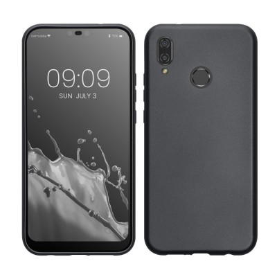 Husa Kwmobile pentru Huawei P20 Lite, Gri, Silicon, 44359.232 foto
