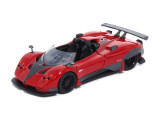 Macheta auto Pagani Zonda HP Barchetta rosu, pull back, 1:36 Tayumo