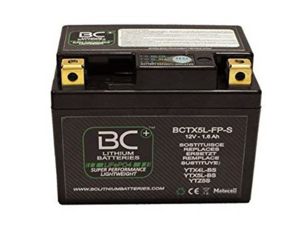 Acumulator Lithium-Ion 12V 1.6Ah 105CCA 113x70x85 LiFePO4 BC Battery 58511053000 1115416000 BCTX5L-FP-S