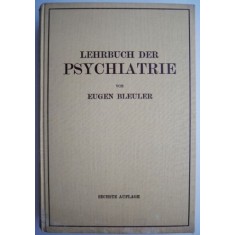 Lehrbuch der psychiatrie von Eugen Bleuler