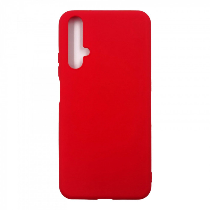 Husa HUAWEI Nova 5T - Silicone Cover (Rosu)