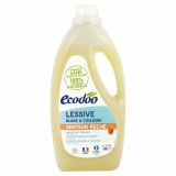 Detergent rufe bio cu miros de piersici 2L, Ecodoo