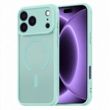 Husa MagSafe pentru Apple iPhone 18 Pro / 17 Pro, Techsuit, HaloFrost II, Verde Deschis