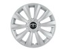 Set 4 capace roti Delta cromat R14 pentru gama auto Toyota, Autohelix MSA