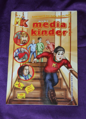 Revista Media kinder magazine an 1 nr 8 contine 28 pag benzi desenate foto