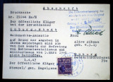 P.195 GERMANIA ABSCHRIFT WEIHNACHTS-AMNESTIE COBURG-STADT 1.4.1947 ALICE R&Uuml;BSAM