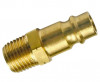 Cupla rapida tata cu filet exterior 1/4 , alama