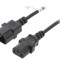 Cablu Alimentare IEC C13 C14 2m Negru