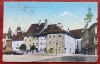Sibiu - Huetplatz - Piata Huet - 1921 - circulata, printata color, Necirculata, Fotografie