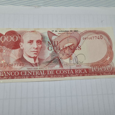 bancnota costa rica 1000 c 2004