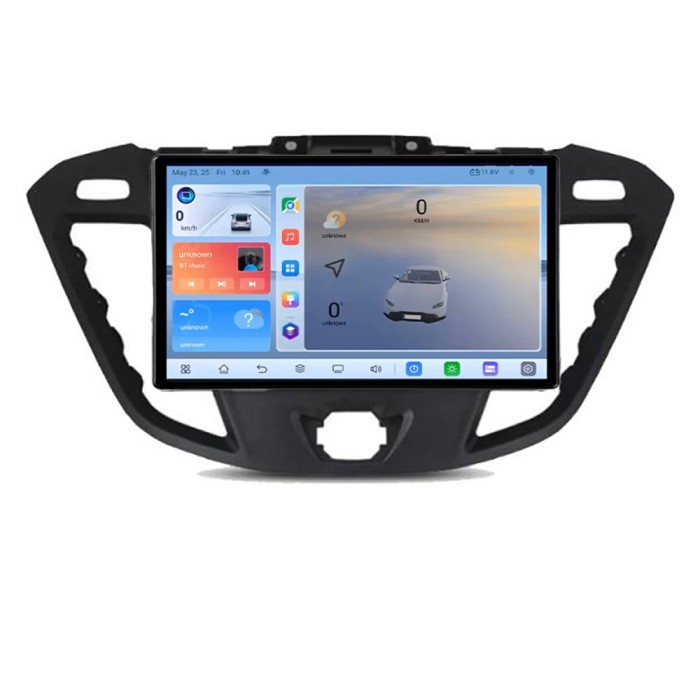Navigatie Ford Transit C-845 Android 8 Core 2.2 Ghz 8+128 Qled 1K ADAS 4G LTE GPS 360 KIT-845+EDT-E409V3 CarStore Technology