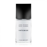 Apa de toaleta pentru barbati L&#039;eau d&#039;issey Intense, 75ml, Issey Miyake