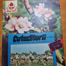 revista cutezatorii - 12 aprilie 1984 - art. si foto jud dambovita