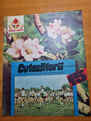 revista cutezatorii - 12 aprilie 1984 - art. si foto jud dambovita foto