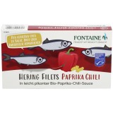 File de hering in sos bio de ardei si chili