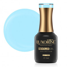 Oja Semipermanenta Revolux LUXORISE, Blisfull Blue 15ml