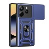 Husa Xiaomi Redmi Note 14 4G (Standard) protectie camera Techsuit CamShield Series, albastru