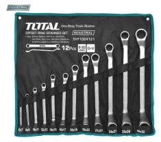 TOTAL - SET 12 CHEI INELARE CU COT - 6-32MM (INDUSTRIAL) PowerTool TopQuality