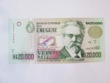 Uruguay 20000 Pesos 1991 UNC la cel mai mic pret