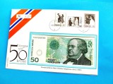 50 Kroner 1996 Norvegia-in plic de prezentare-RAR-Oferta!--