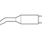 V&acirc;rf de lipit con &icirc;ndoit 0,4mm