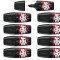 Evidentiator, Highlighter STABILO BOSS MINI by Snooze One, Pachet de 9, Negru - RESIGILAT
