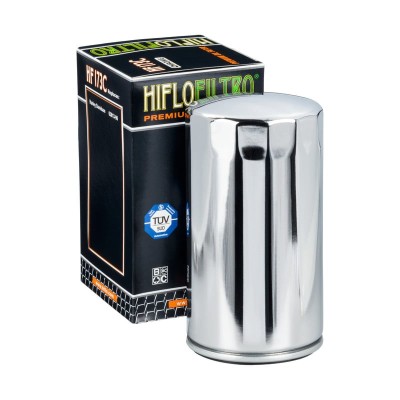 Filtru Ulei HF173 Cromat Hiflofiltro Harley 63813-90 Cod Produs: MX_NEW HF173C foto