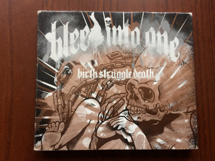 bleed into one birth struggle death 2006 cd disc muzica hardcore hard core VG+