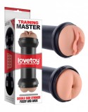 Masturbator Dublu Training Master Double Side Stroker Pussy and Anus, Lovetoy