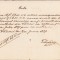 A2552N Chitanță olografă salariu &icirc;nvățător rom&acirc;n Vălcani Timiș 1897