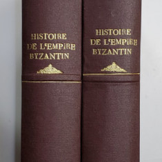 HISTOIRE DE L'EMPIRE BYZANTIN - A. A. VASILIEV, 2 VOL. - PARIS, 1932