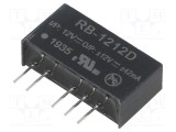 Convertor DC/DC 1W RECOM 10,8-13,2VDC la 12VDC 42mA