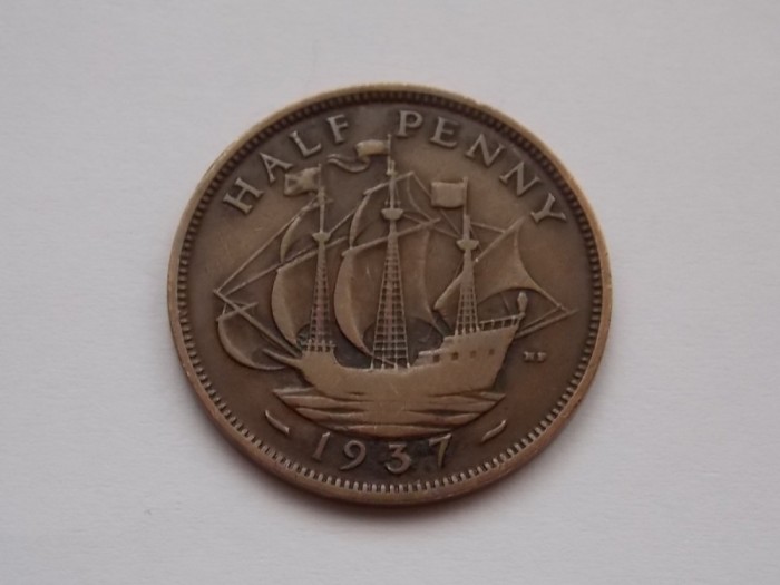 HALF PENNY 1937 GBR