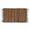 Covoraș Decorativ, Model Piele Artificiale, Franjuri, 67x40 cm, Multicolor
