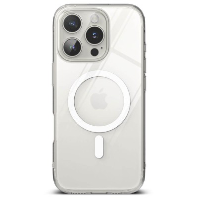Husa Ringke Fusion IPhone 16 Pro Max magsafe transparent foto