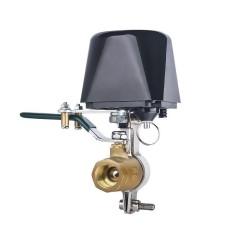 Valva Inteligenta Techstar&reg; Smart Valve, Conectiune Wireless, Oprire si Pornire Alimentare Conducta Apa/Gaz, Compatibil Tuya , Google Assistant