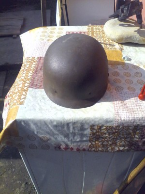 Casca Militara Veche An 1975 foto