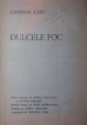 DULCELE FOC foto