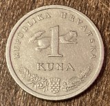 C50 - Moneda foarte veche - Croatia - 1 kuna - 1995
