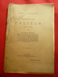 Prof.Dr.G.Marinescu -Viata ,sufletul si opera lui Pasteur 1822-1895- Ed.1923 Car