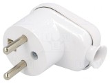 Conector Alimentare AC 230V 16A Alb 3 Pin