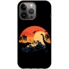 Husa compatibila cu Apple iPhone 14 model Dino Land, Silicon, TPU, Viceversa, Transparent, Carcasa