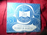 Program spectacol Teatru Romeo si Julieta la IATC Bucuresti 1977-1978