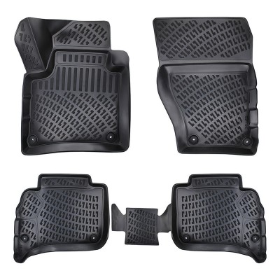 Set Covorase Auto Cauciuc Umbrella Pentru Porsche Cayenne II 2011-2017 foto