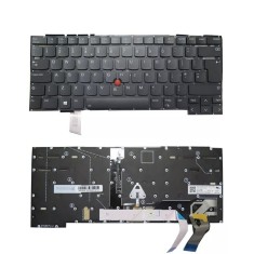 Tastatura Laptop, Lenovo, ThinkPad X1 Extreme 5th Gen Type 21DE, 21DF, iluminata, layout UK