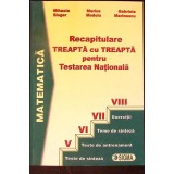 MATEMATICA, RECAPITULARE TREAPTA CU TREAPTA PENTRU TESTAREA NATIONALA-MIHAELA SINGER, MARIUS MODOIU, GABRIE-338718