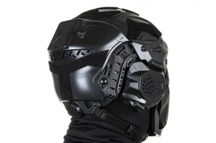 W Assault Helmet II Black [Wosport]