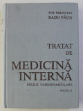 TRATAT DE MEDICINA INTERNA - BOLILE CARDIOVASCULARE - PARTEA II , sub redactia lui RADU PAUN , 1989