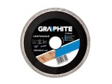 Disc diamantat GRAPHITE 125mm, grosime 2,2mm, cod 57H642
